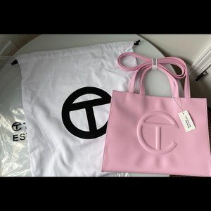NWT Authentic Medium Bubblegum Pink Telfar